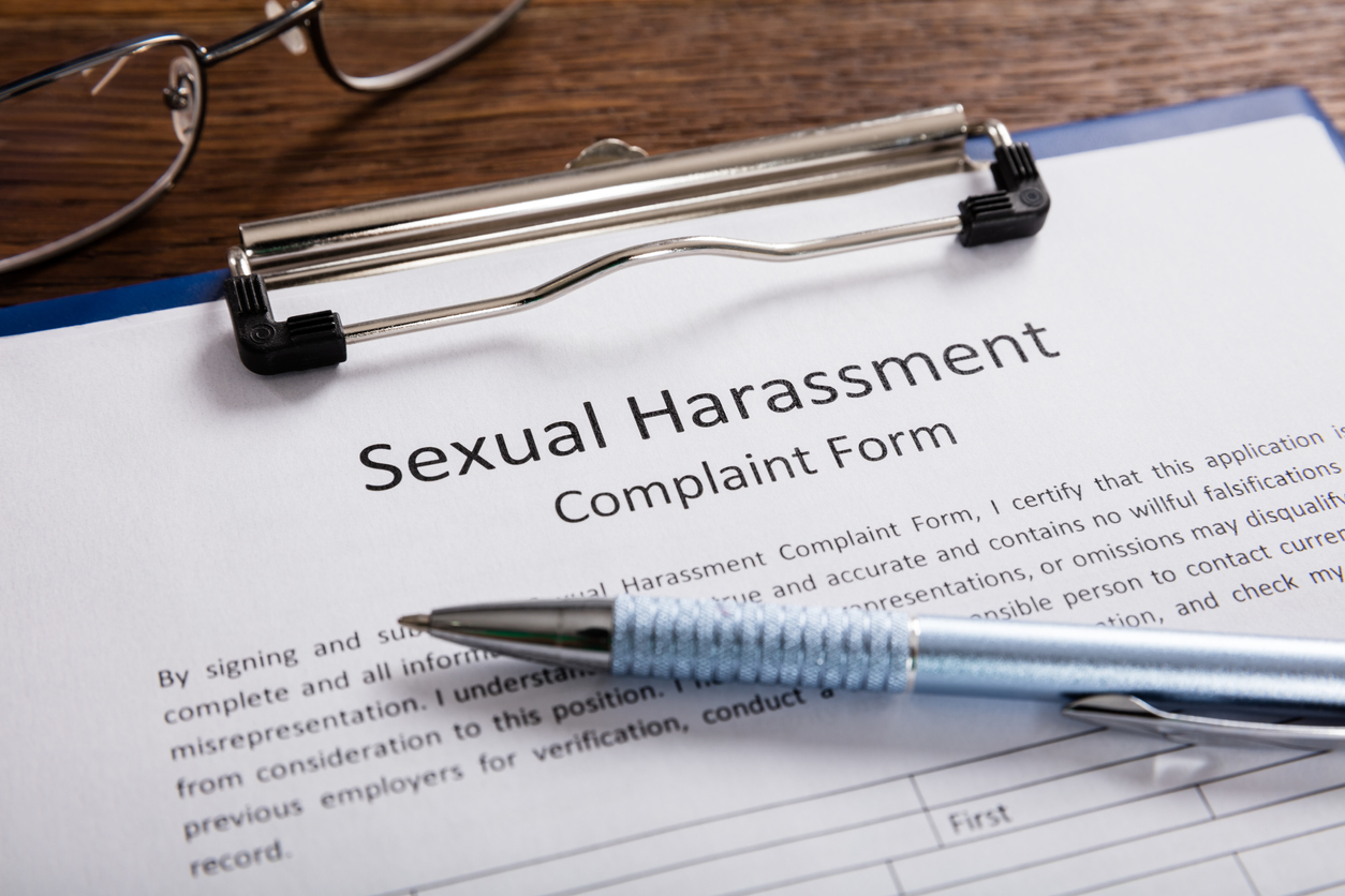 decorative banner for blog article on eliminating discrimination sexual harassment